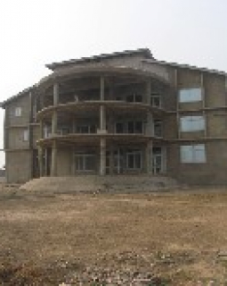 view from the shore